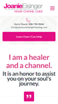 Mobile Screenshot of joanieswhitelighthealing.com